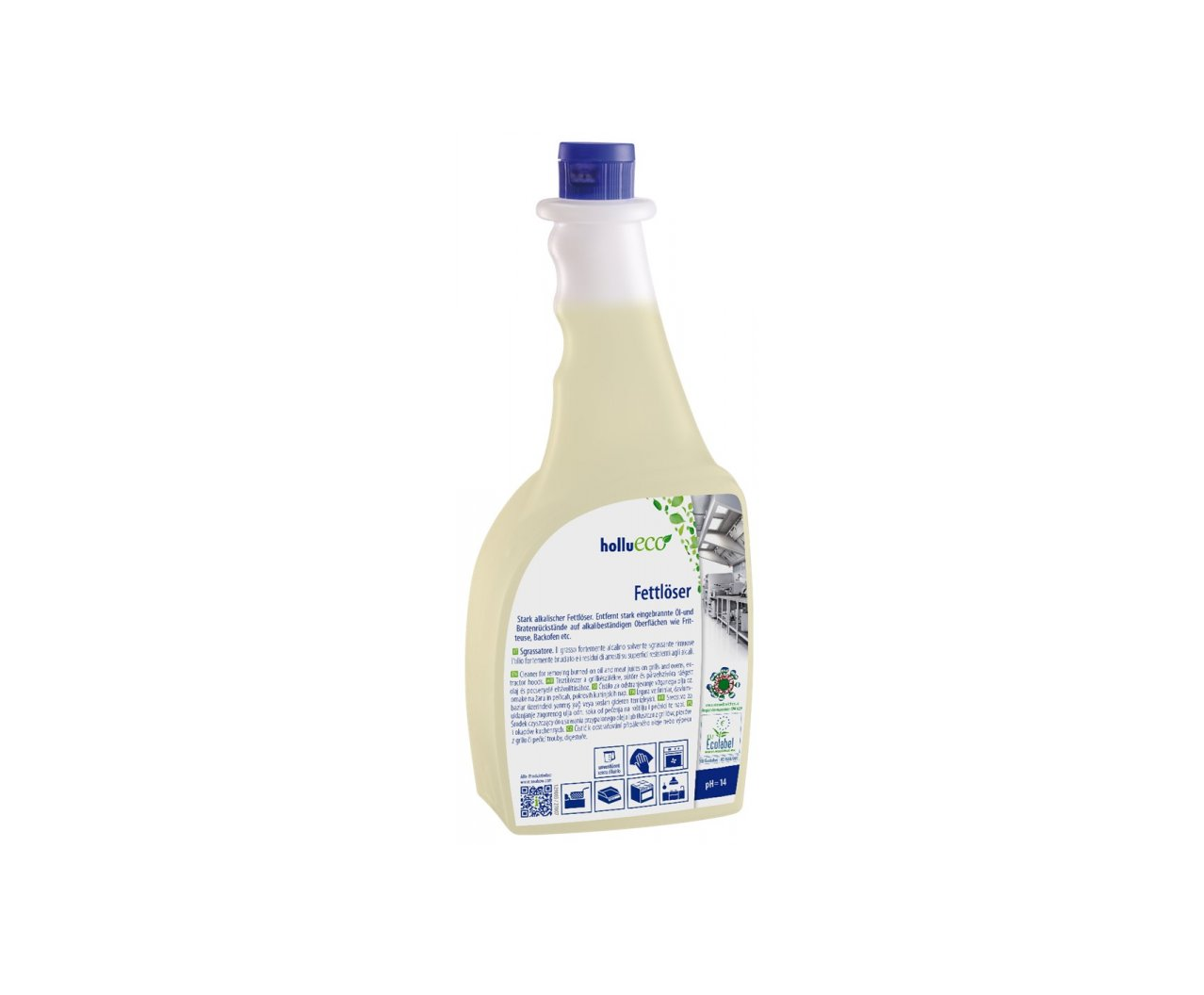 holluECO FETTLÖSER 1L - odmašťovač - lahev