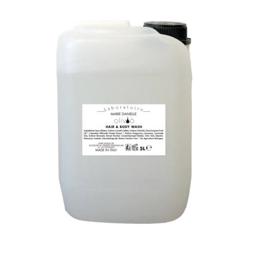 Shampoo for hair and body - replacement cartridge 5 l