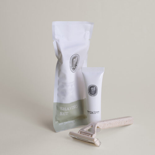 Shaving set in ECO bag