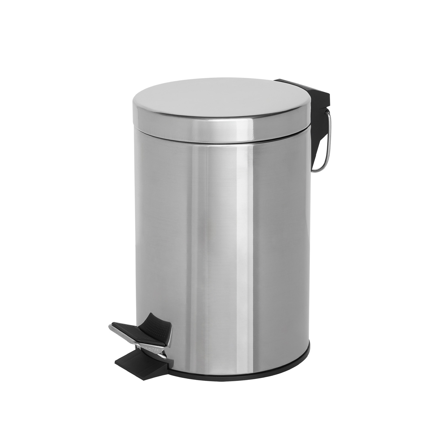 Odpadkový koš nášlapný Croft 3l Stříbrný