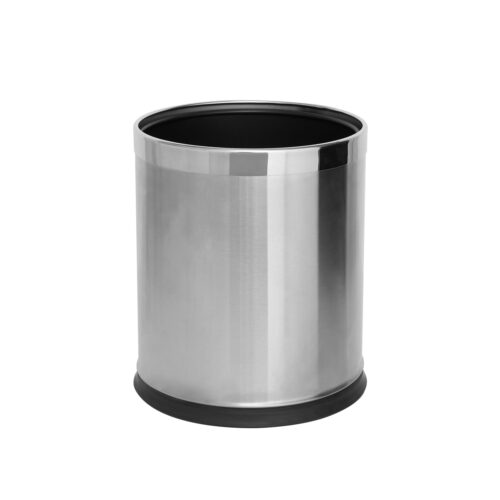 Odpadkový koš Thornton Corby 9L dvouvrstvý stříbrný