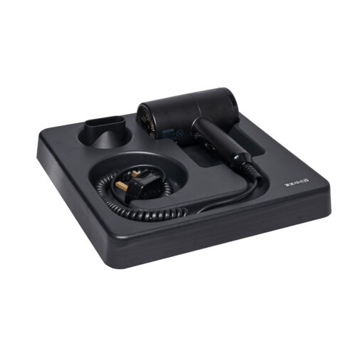 Stratus hotel hairdryer holder