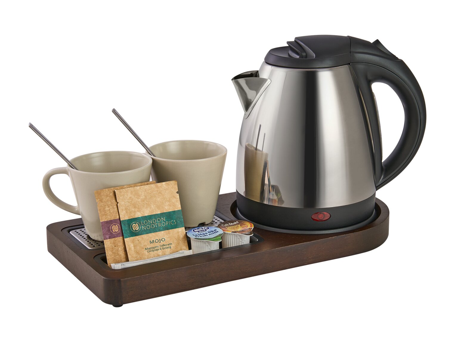 Rychlovarný set Buckingham Compact Corby - tmavé dřevo