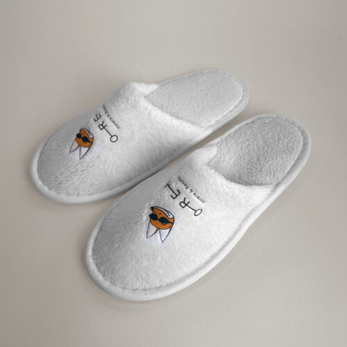 Hotel Slippers Coral Fleece - OREA