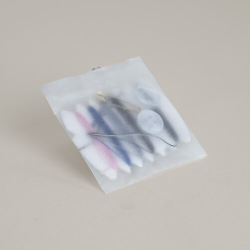 Sewing bag made of cornstarch