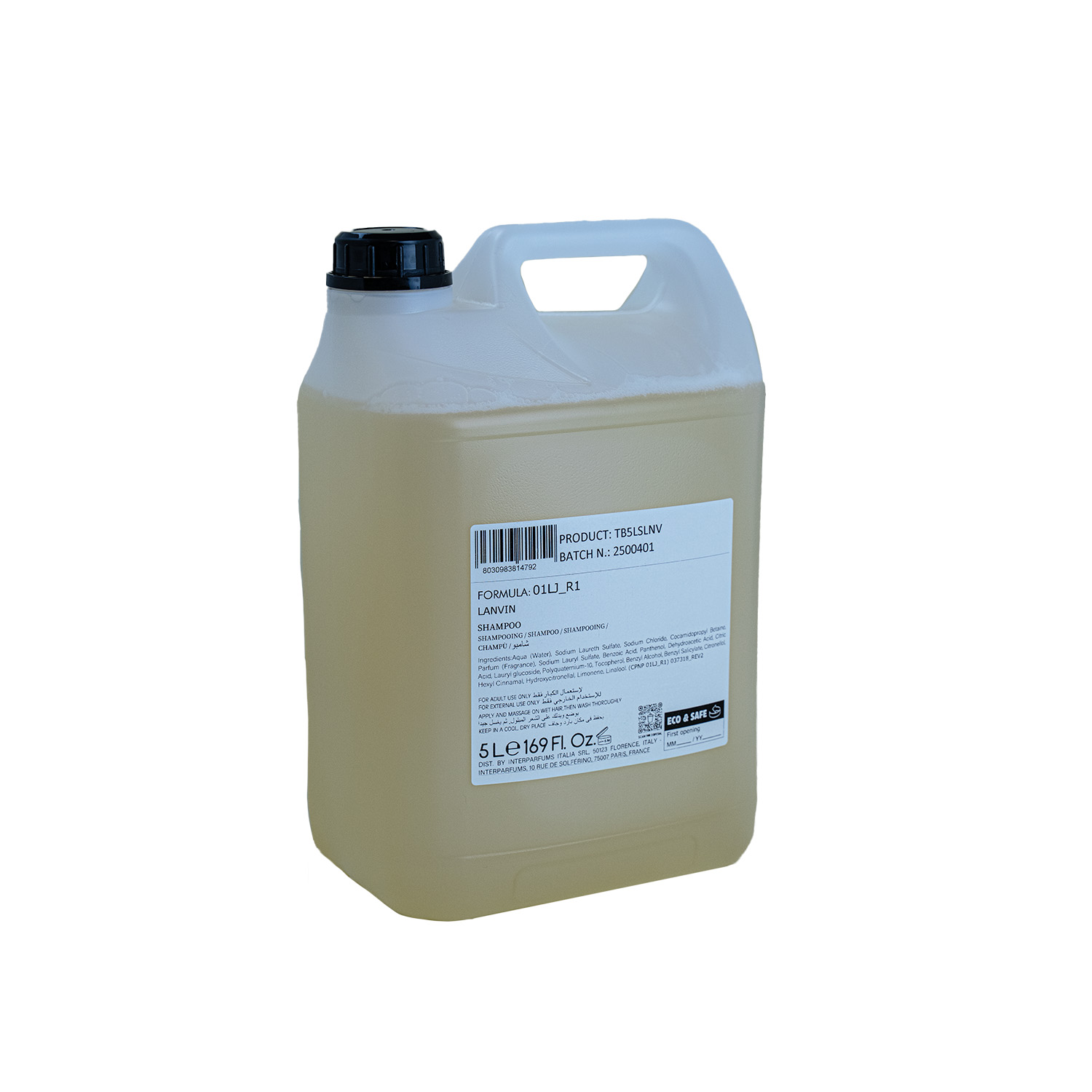 Šampon na vlasy LANVIN Orange Ambre 5L