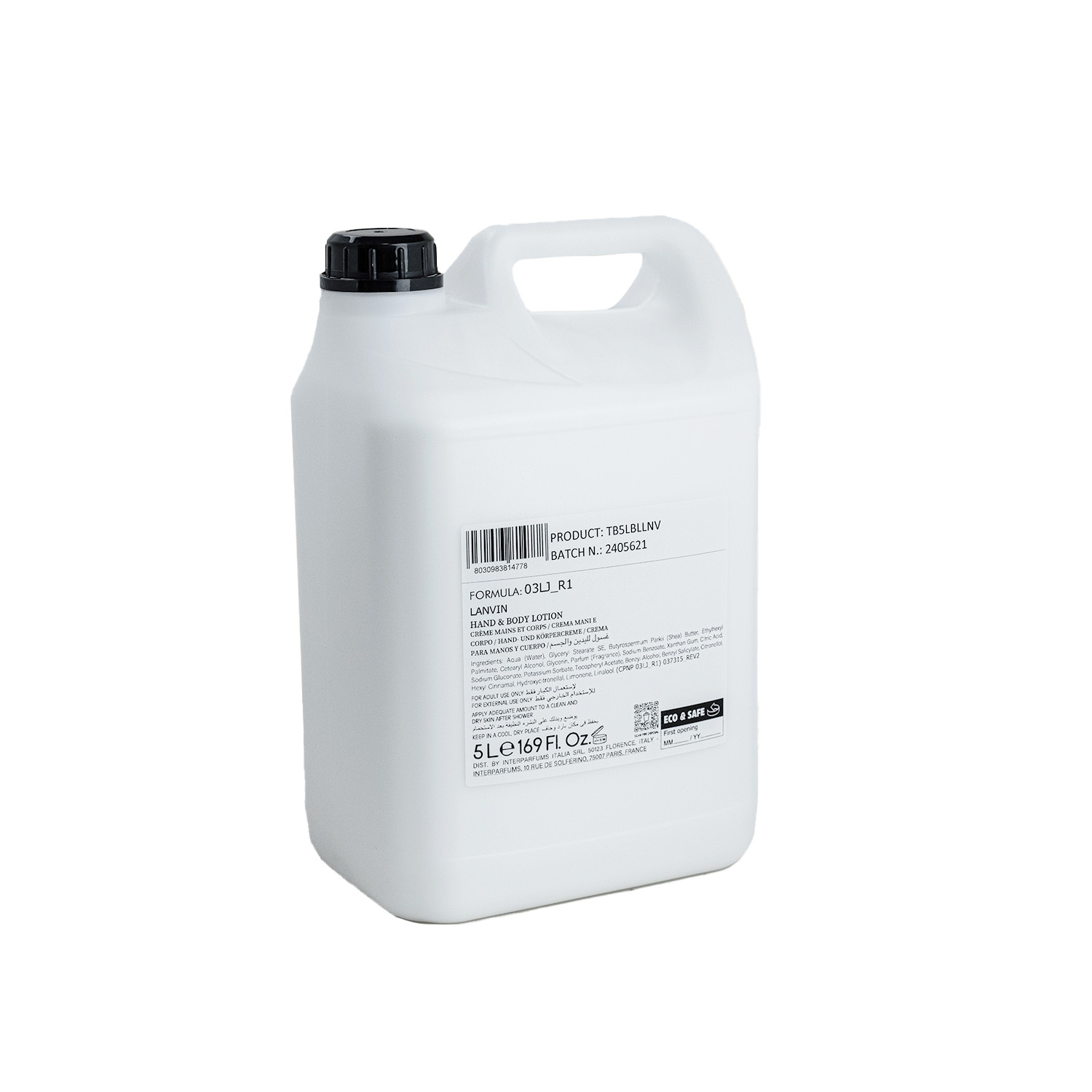 Krém na ruce a tělo LANVIN Orange Ambre 5L