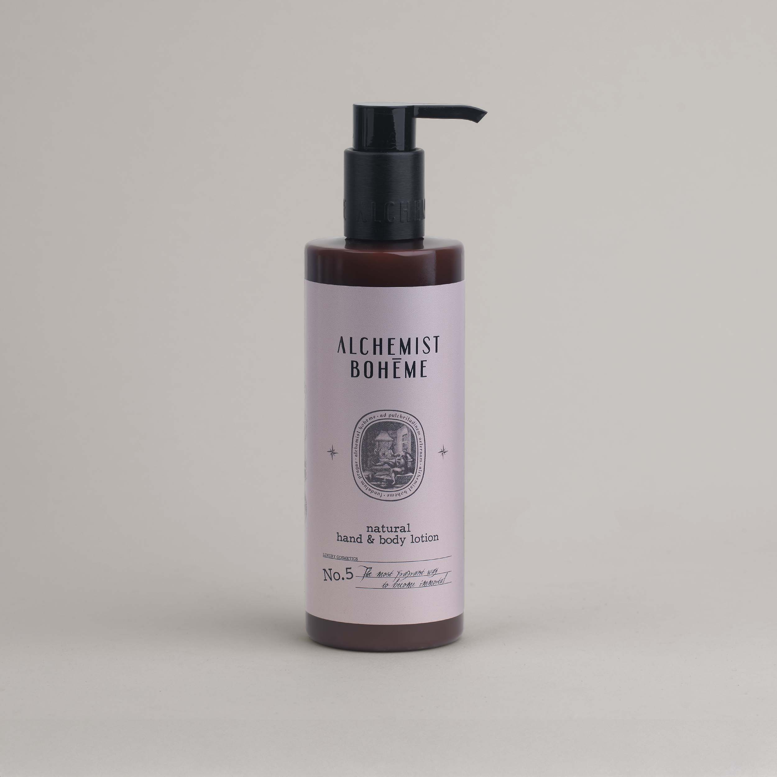 Přírodní krém na ruce a tělo Alchemist Bohéme Parfém No. 5