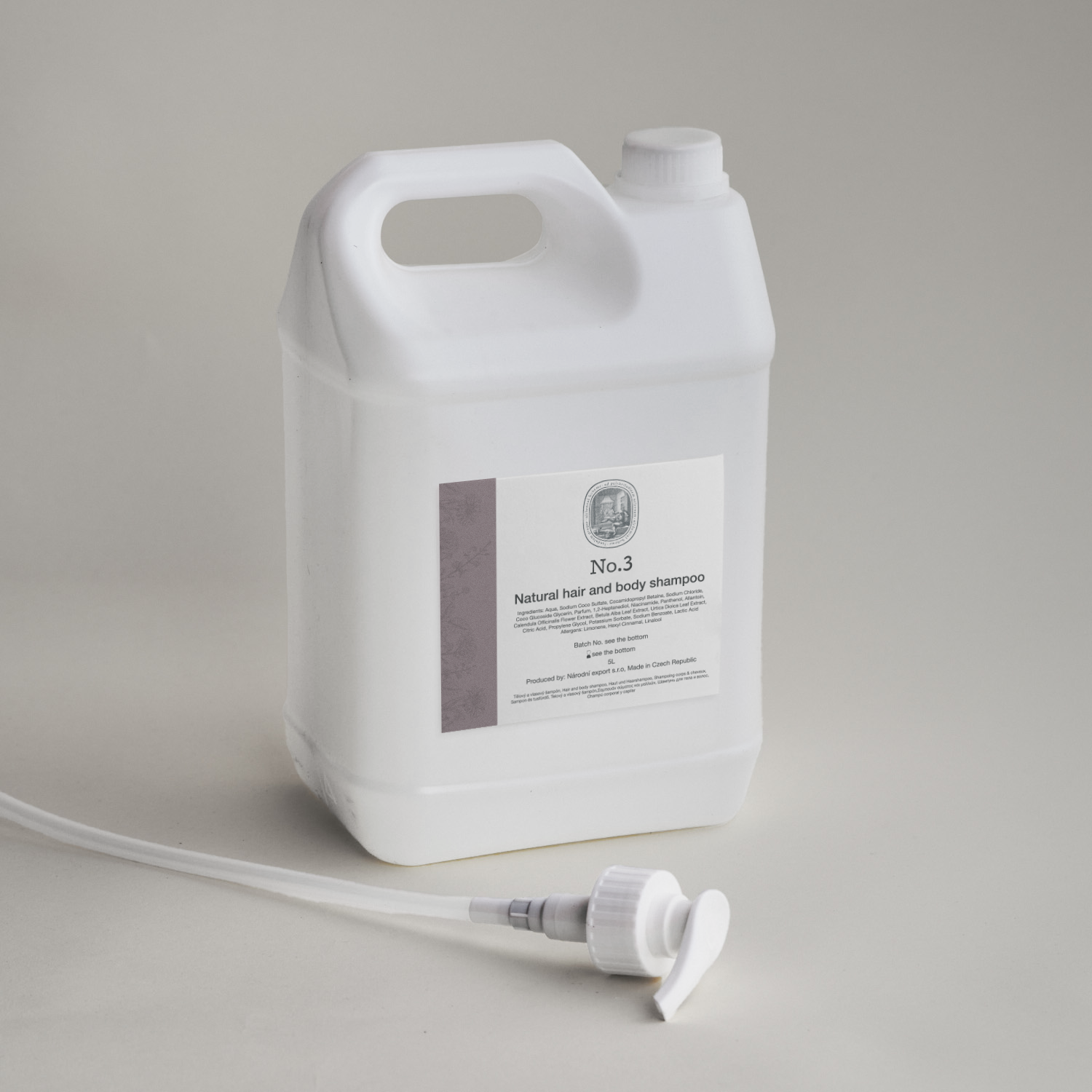 Přírodní tělový a vlasový šampon Alchemist Bohéme Parfém No. 3 - náhradní náplň