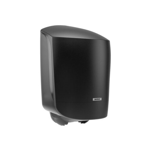 Zásobník na ručníky v roli Katrin Centrefeed M, středové odvíjení, černý