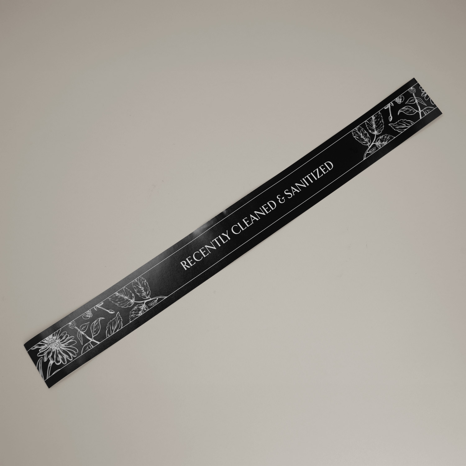 HYGIENICKÁ PÁSKA NA TOALETU ČERNÁ