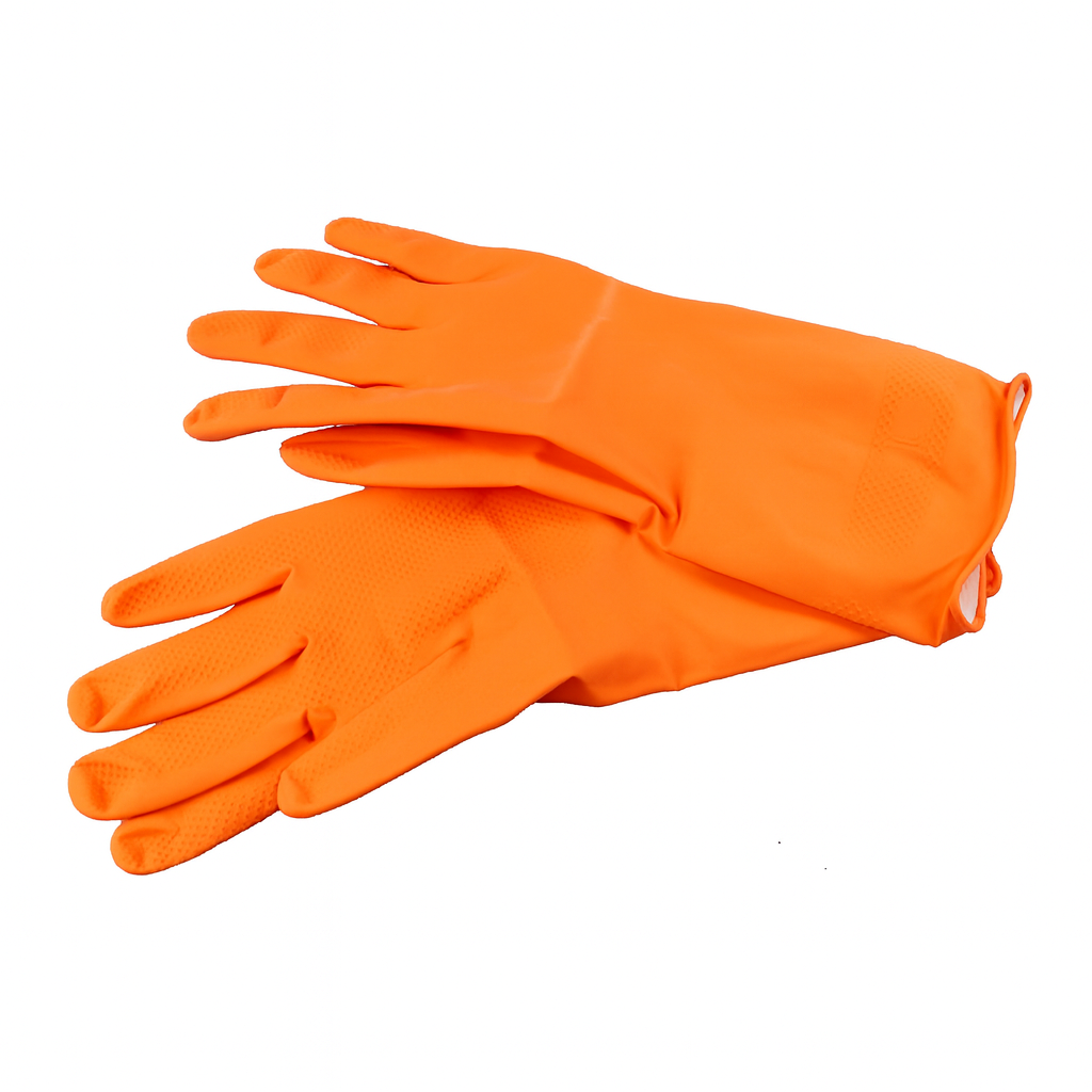 Rukavice gumové - latexové L