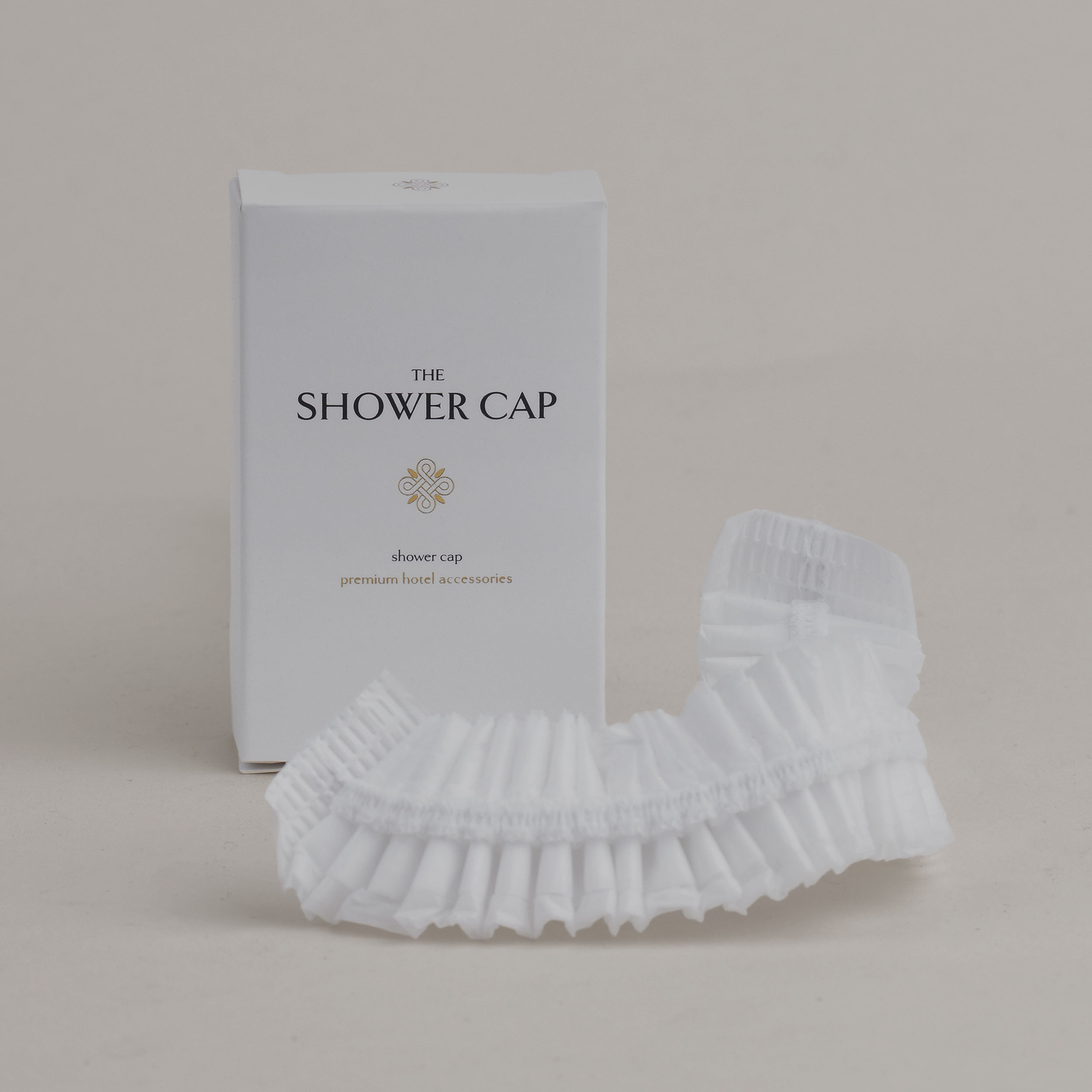 Sprchovací čepice Luxury White