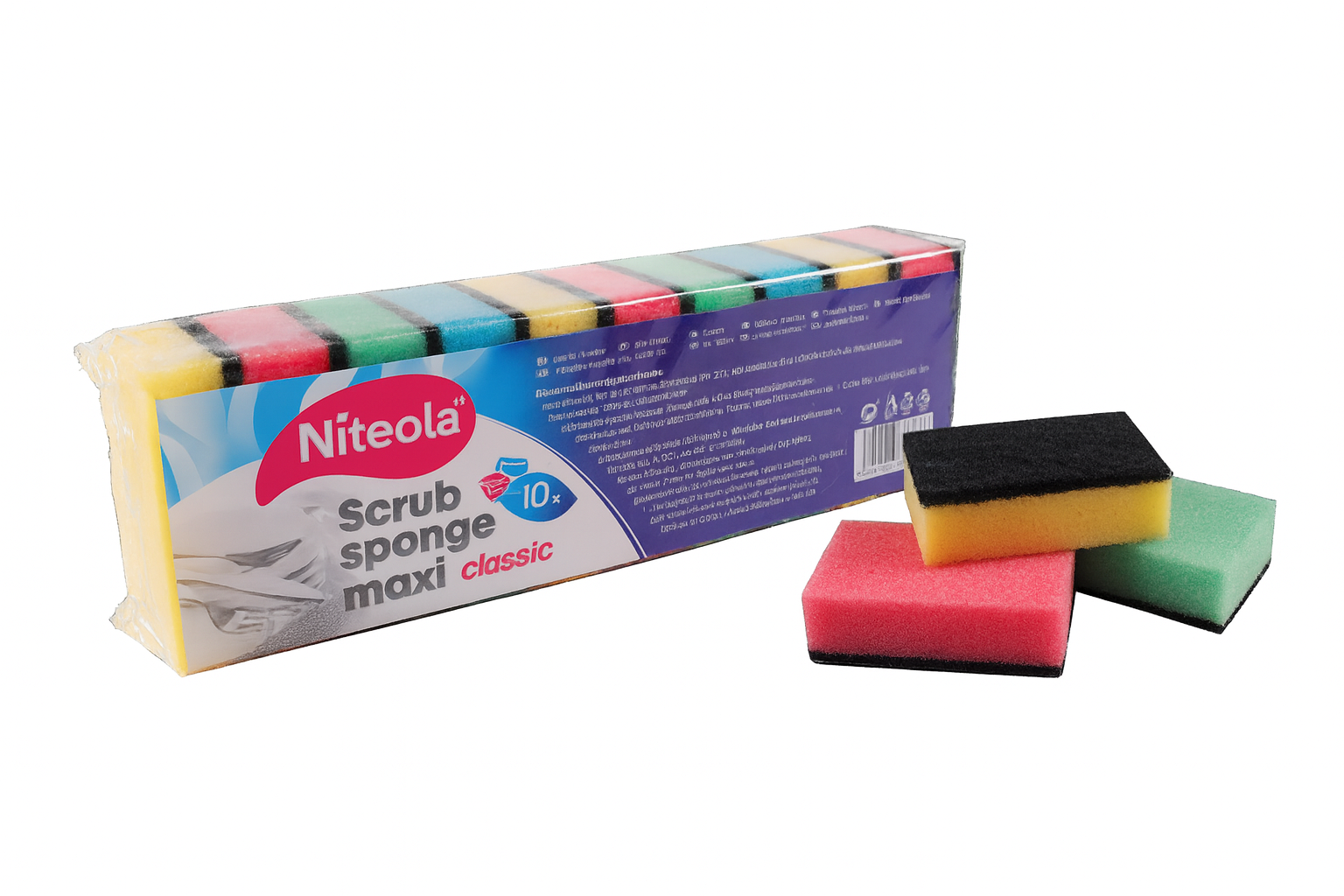 Houba na nádobí MAXI - 10 ks