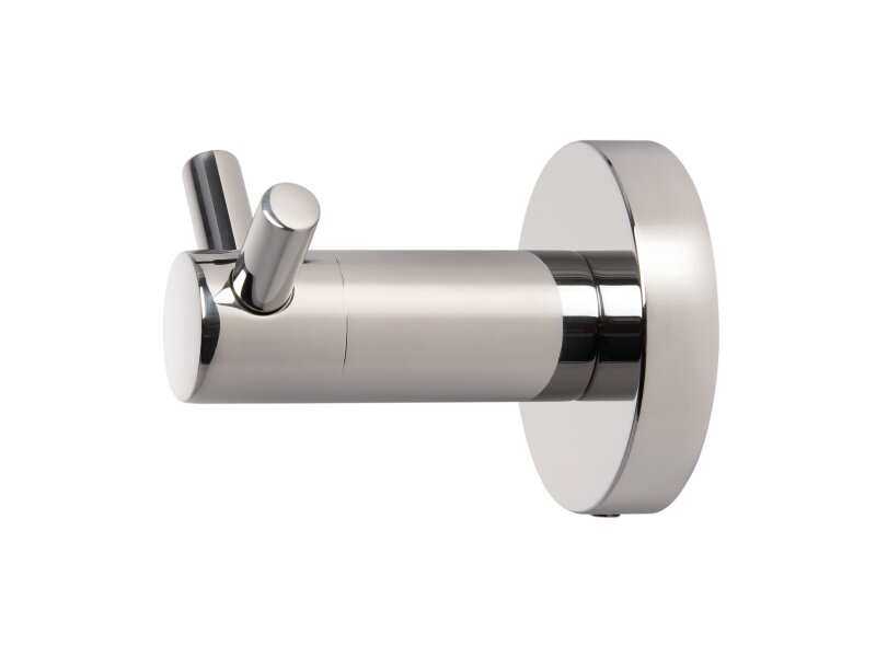 Dvojitý háček na oblečení Corby Harrogate - leštěná ocel