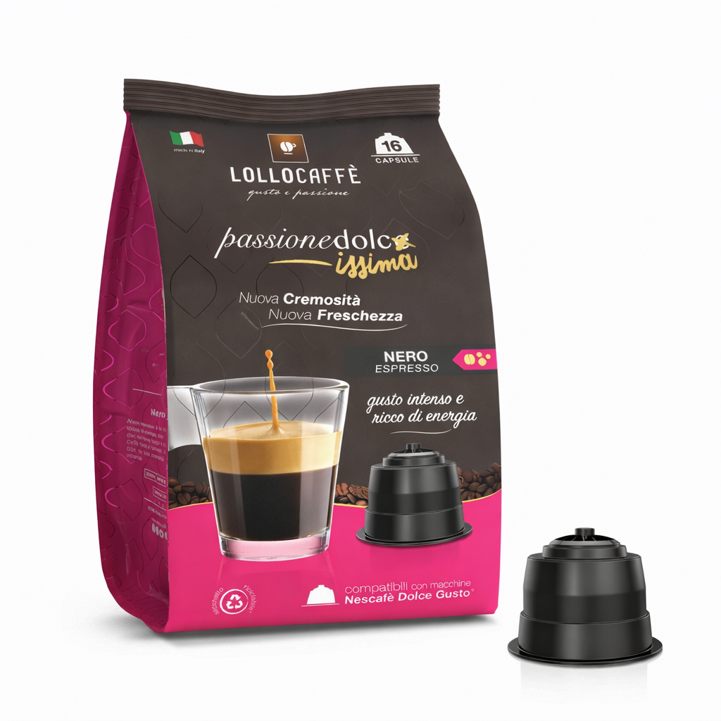 LolloCaffé kapsle Nero (7.5g) do DolceGusto®