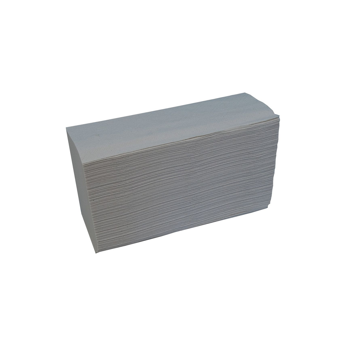 Ručník papírový skládaný Z-Z, 2vrstvý, celulóza, 23,2 x 23 cm, 3 000 ks, bílý