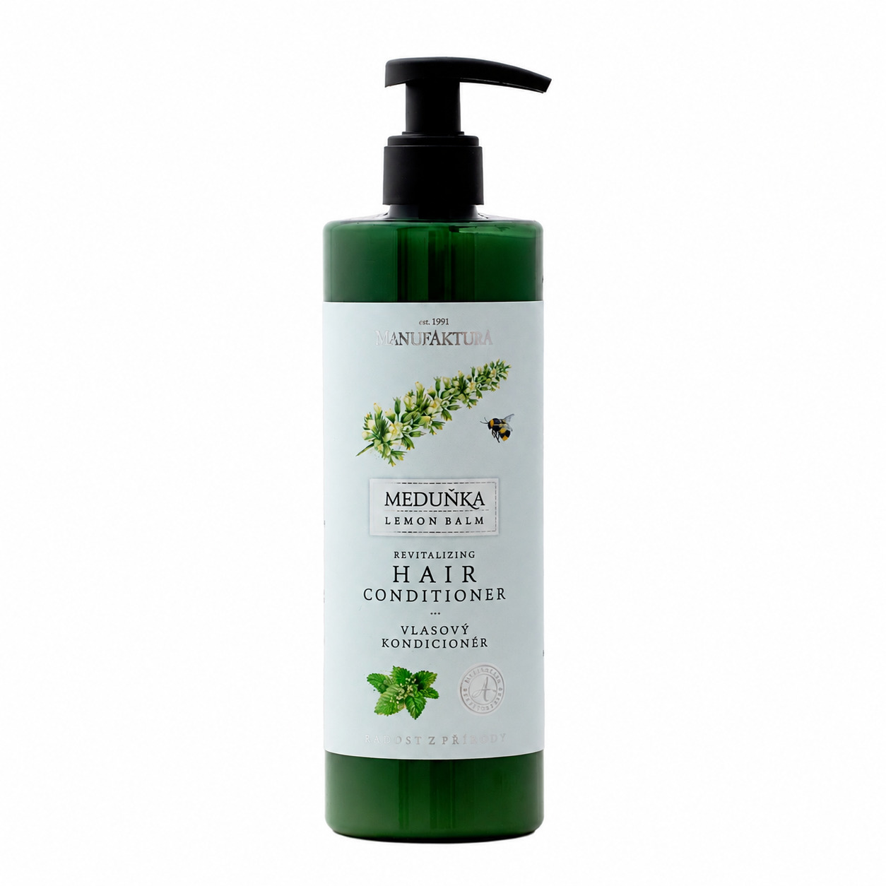 Revitalizující vlasový kondicionér Meduňka 400ml
