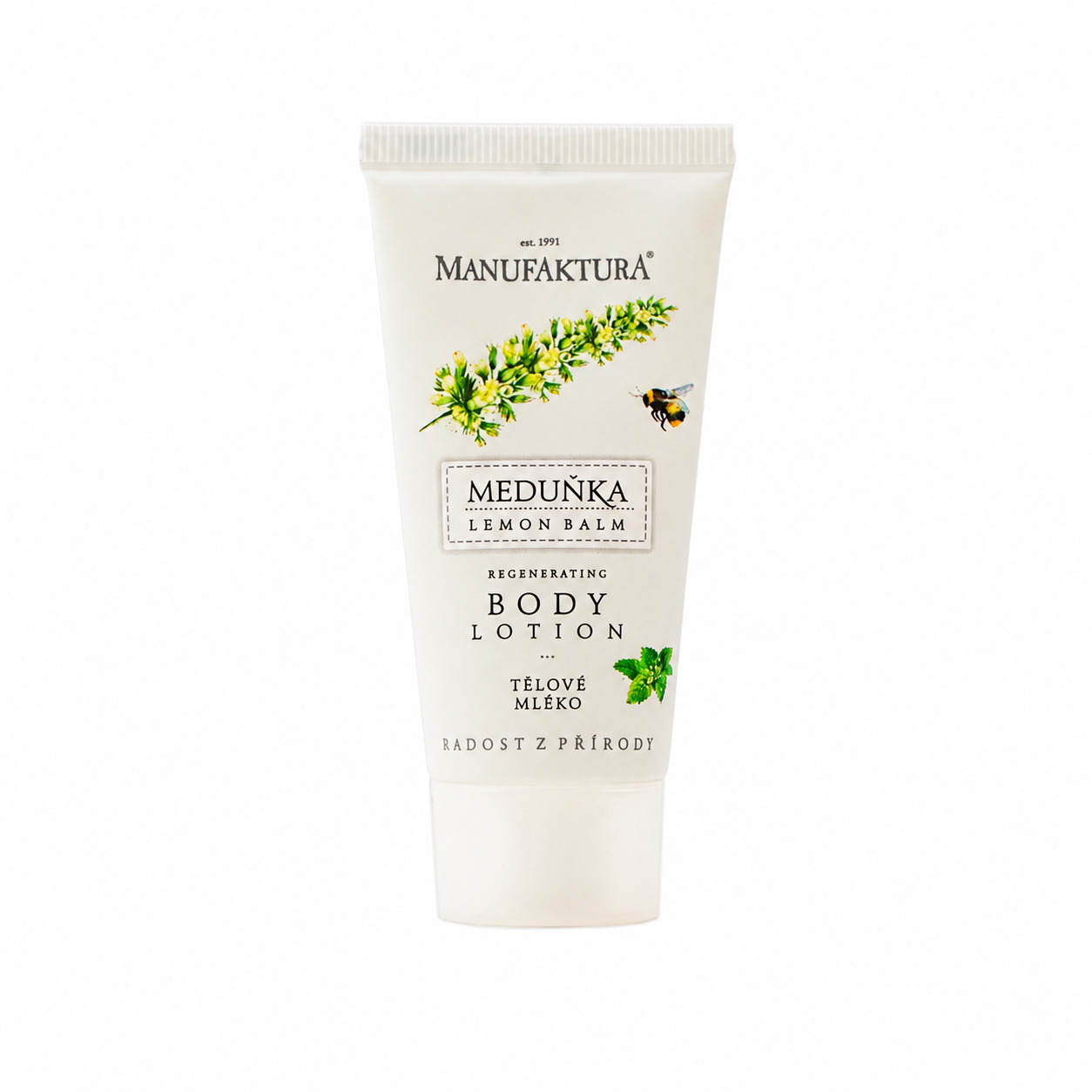 Regenerační tělové mléko Meduňka 30ml
