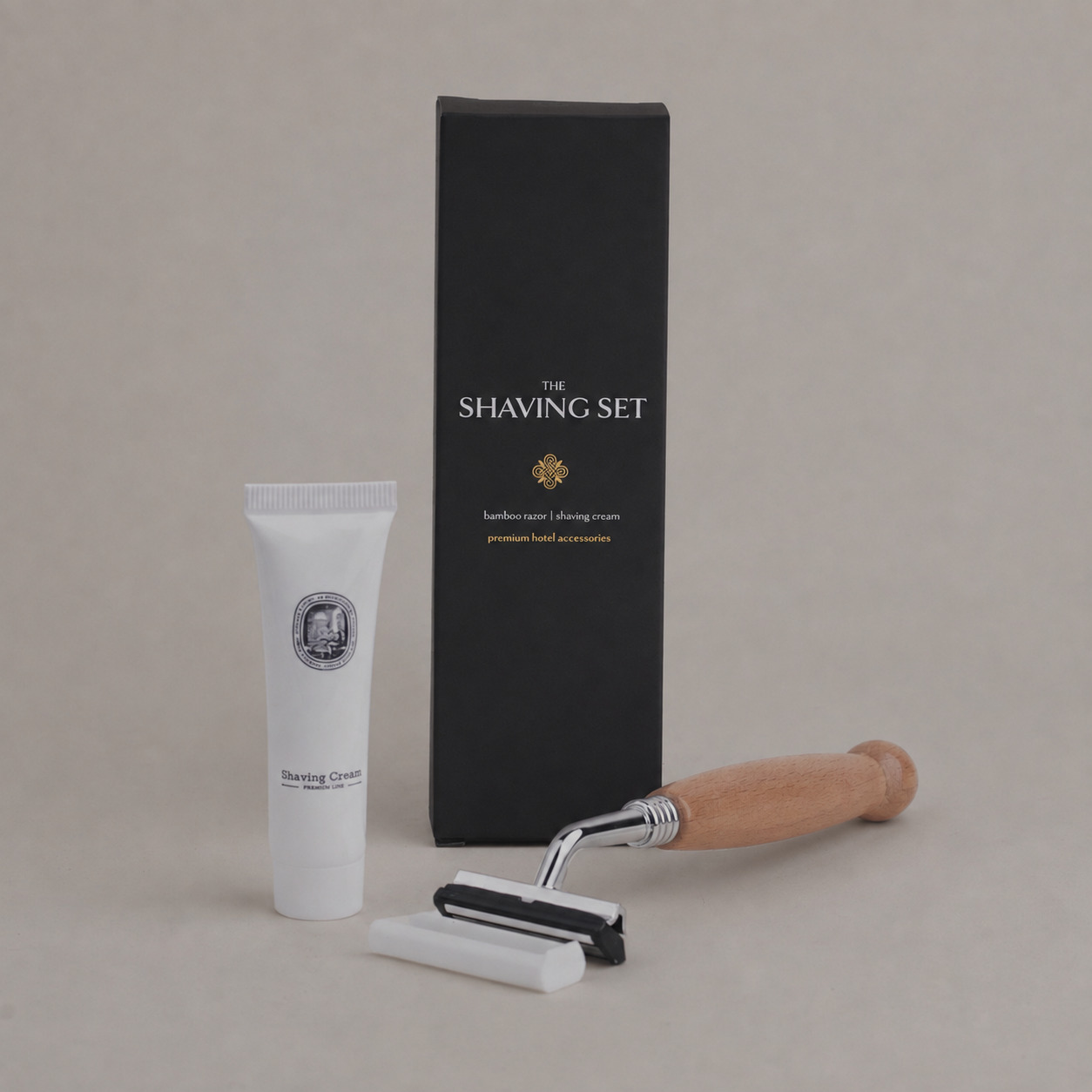 Holící set Luxury Black