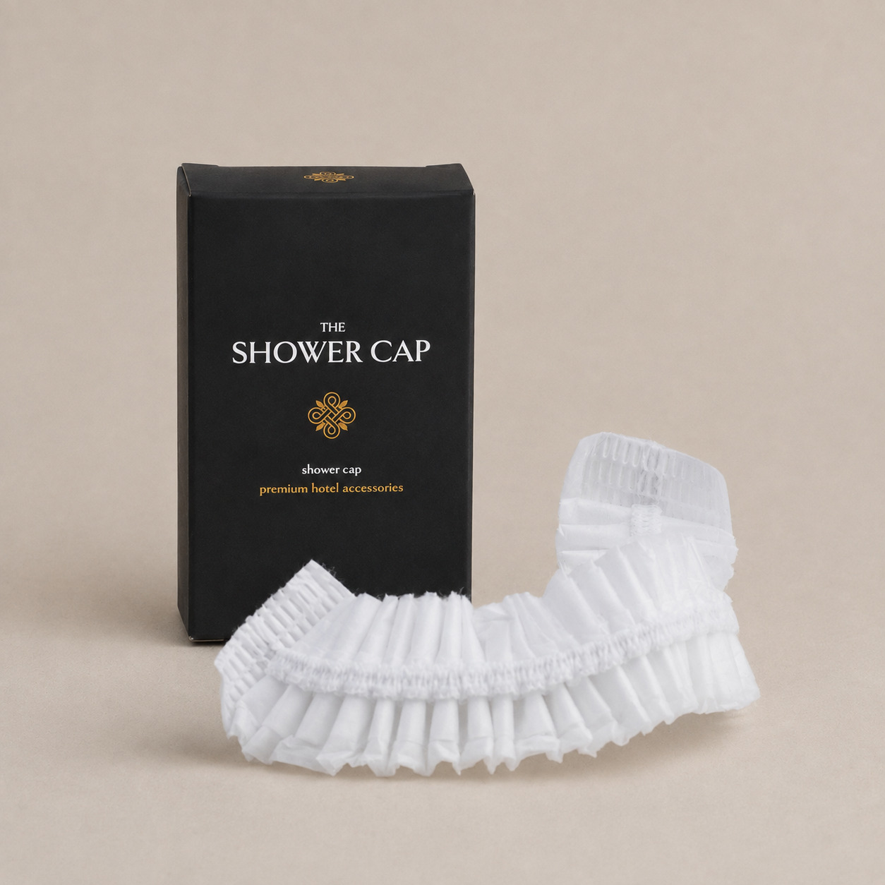 Sprchovací čepice Luxury Black